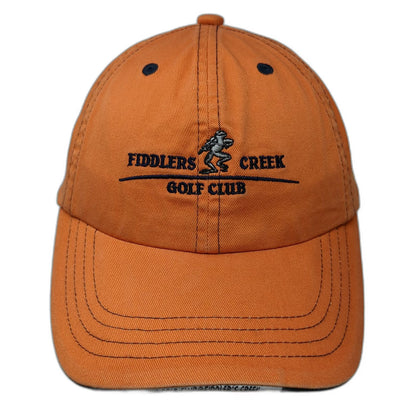 Imperial 5 Panel Orange One Size Fiddlers Creek Golf Club Naples Florida Hat