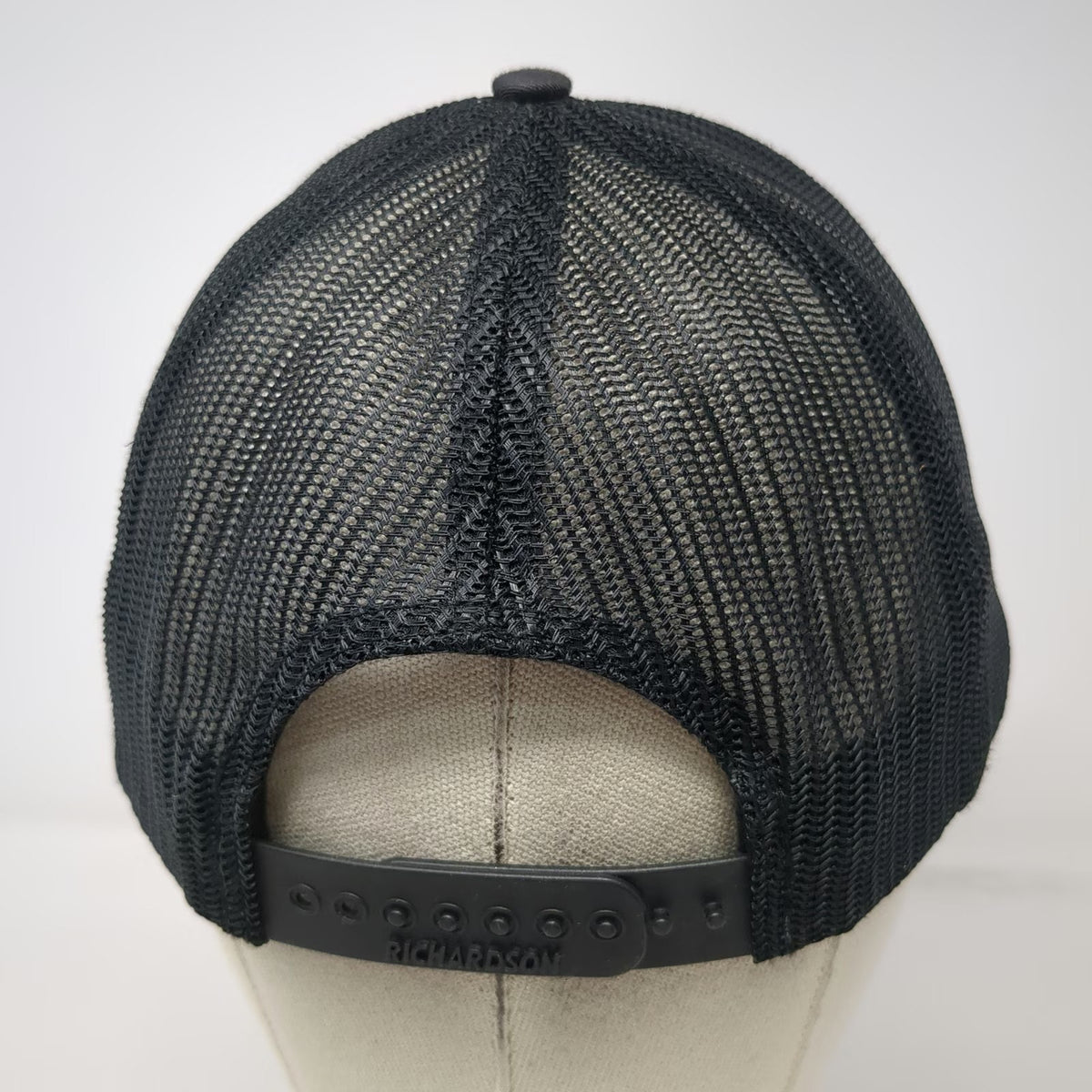 Richardson Trucker Hat Black One Size Lewis-Clark Motorsports Mesh Snapback