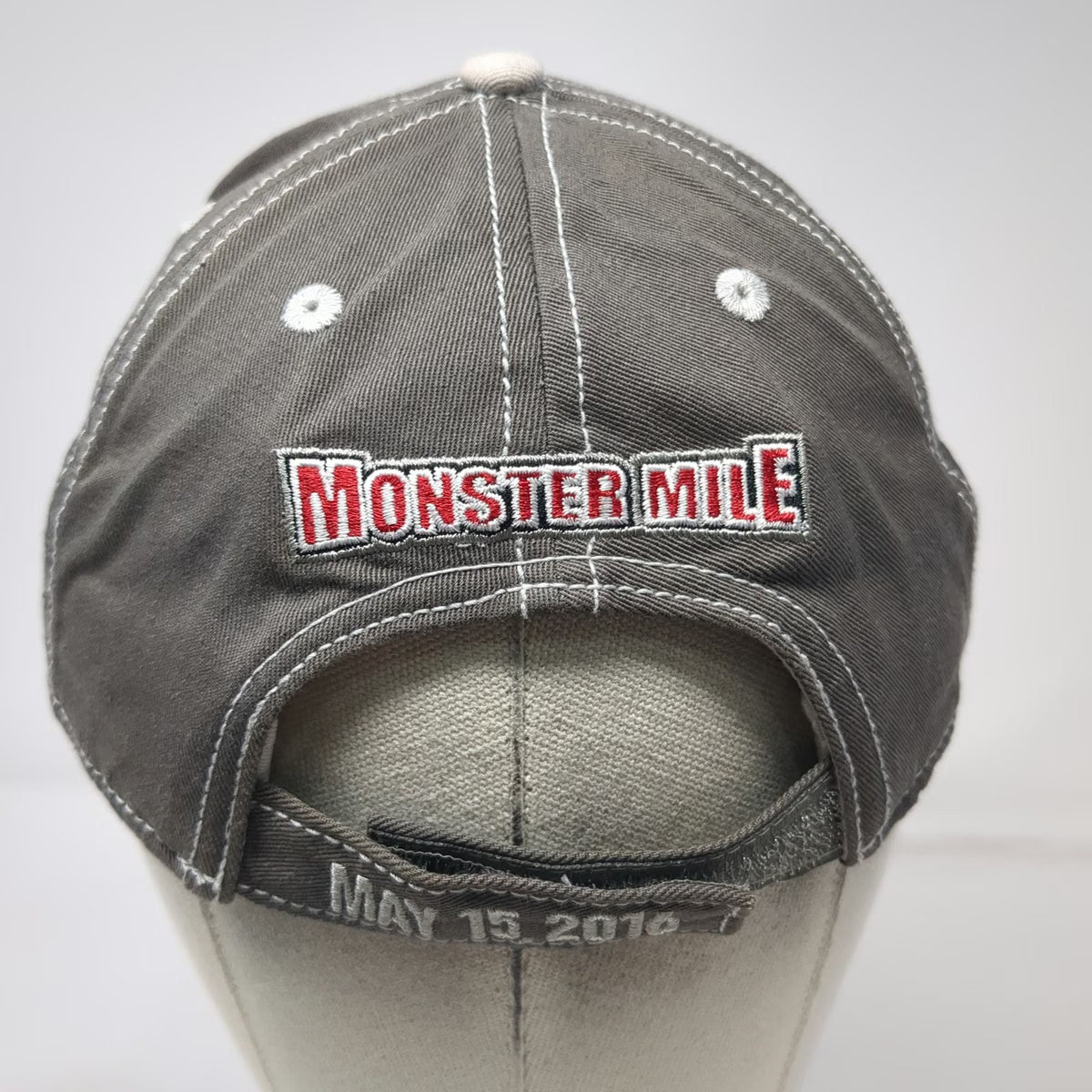 Fanatics Baseball Cap Gray One Size Strapback AAA 400 Drive for Autism Dover hat