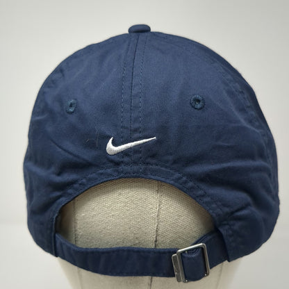 Nike Baseball Cap Blue Red White One Size Dri-FIT Bradley Caldwell BCI Logo Hat