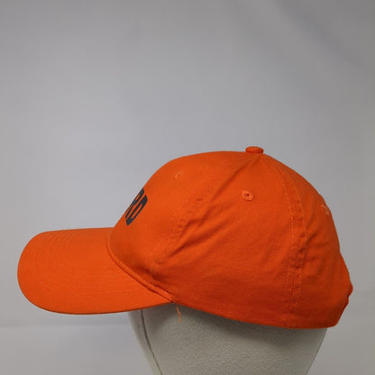 PCRD Strapback Hat Orange Youth One Size Adjustable Solid Port & Company