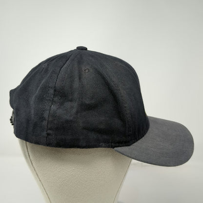 Capstone Snapback Black Gray Made in USA Surge Soda Logo Explosion Hat Vintage