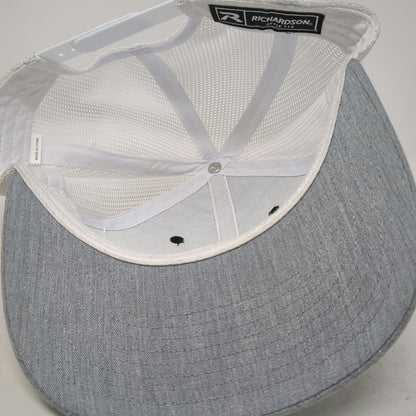 Richardson Trucker Hat Black Gray One Size Simplot Western Stockmens Snapback
