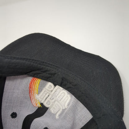 Tires Plus Strapback Hat Black Embroidered Logo Adjustable One Size
