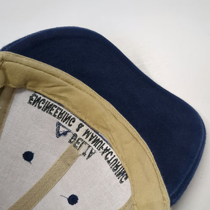 Art Headwear Baseball Cap Beige Blue One Size Delta Engineering Contrast Hat
