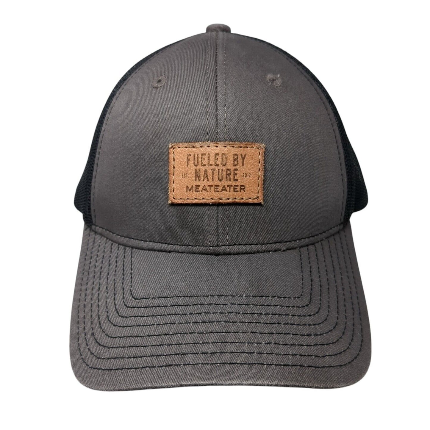 Fueled By Nature MeatEater Snapback Mesh Back Trucker Hat Gray One Size