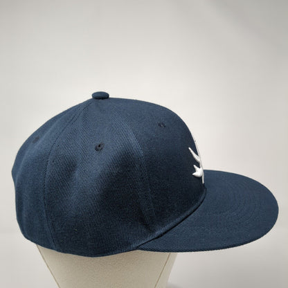 Piecemaker Snapback Hat Blue One Size Adjustable Embroidered 6 Panel