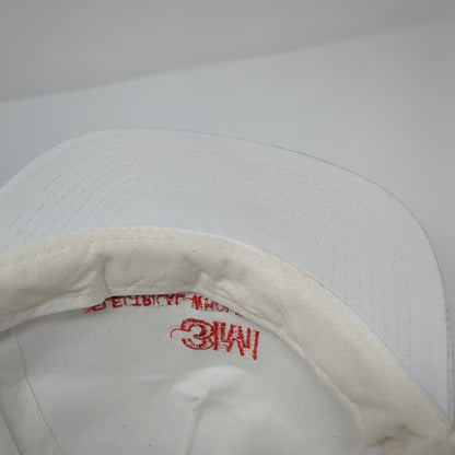 3M Electrical Wholesale Supply Slideback Hat White One Size Adjustable Rope LA