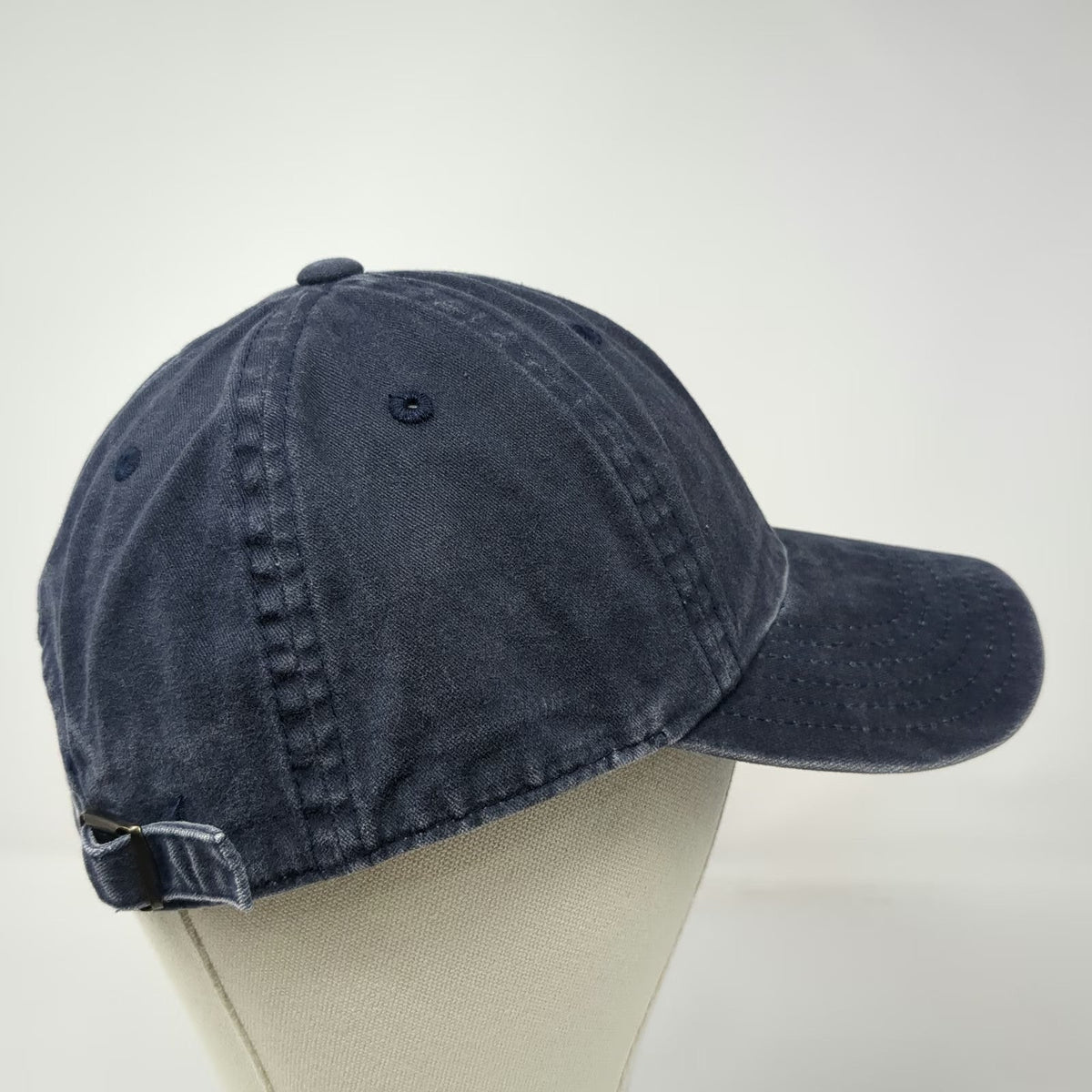 American Needle MLB New York Yankees Blue White One Size Baseball Cap Logo NY