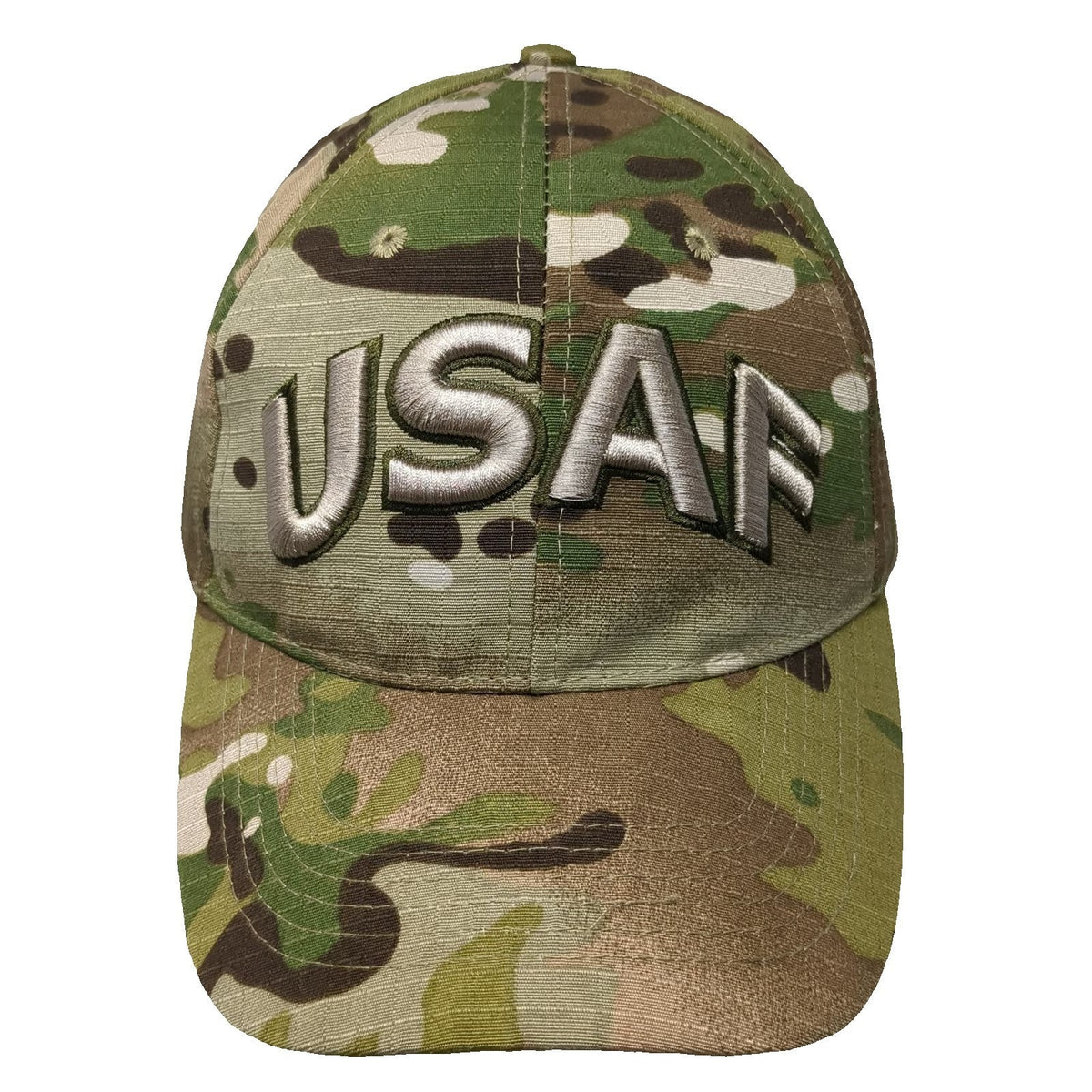 Eagle Crest USAF Green Brown Baseball Cap One Size Strapback Hat Embroidery