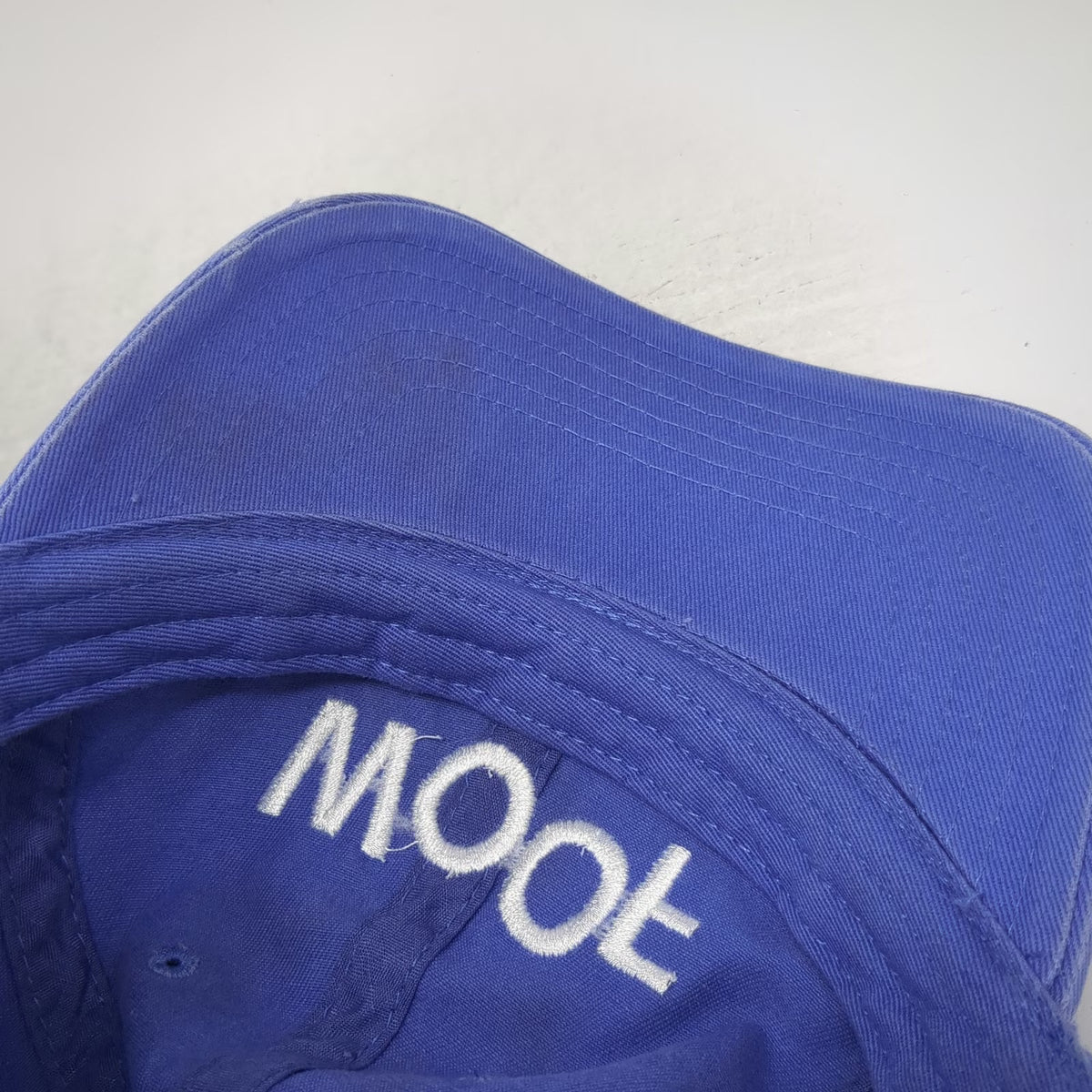 VCA Baseball Cap Blue One Size WOOF Pet CancerCare Slideback Hat Hope Unleashed