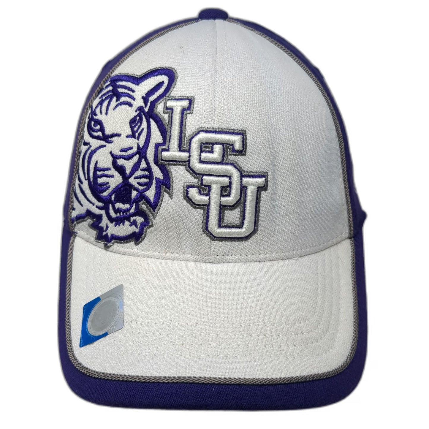 LSU Tigers NCAA Top of the World Cap Purple One Size Stretch Fit Two Tone Hat