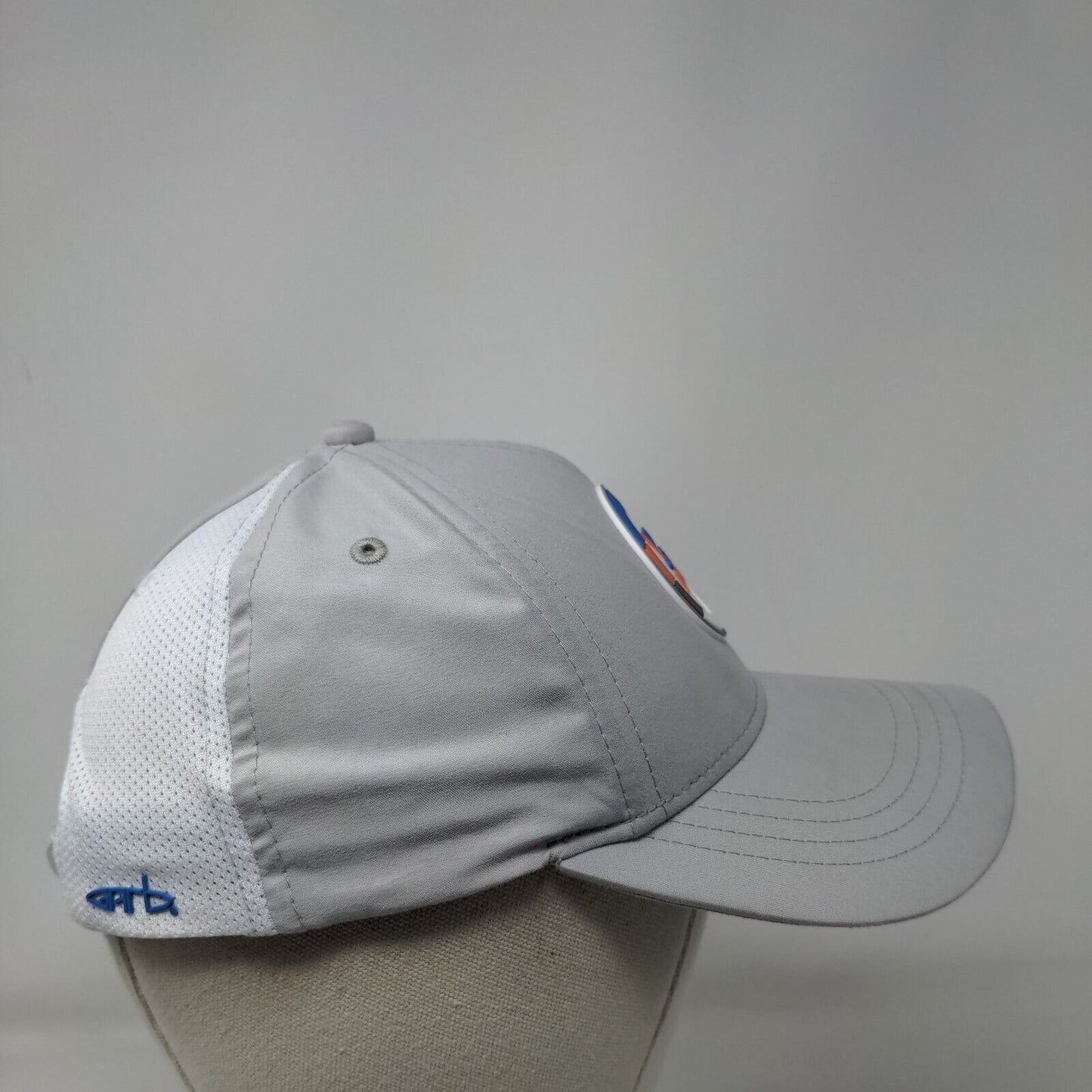 PGA Jr. League Kids Strapback Golf Hat Gray Ages 5-12 Adjustable Breathable Mesh