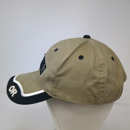 Fahrenheit Portland Oregon Baseball Cap Brown Black White One Size Cotton Hat