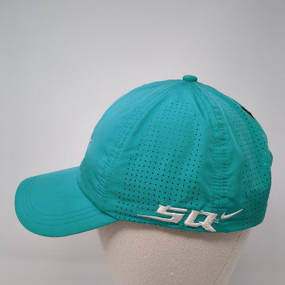 Nike Golf Strapback Hat Green One Size Fit Dry Adjustable Embroidered