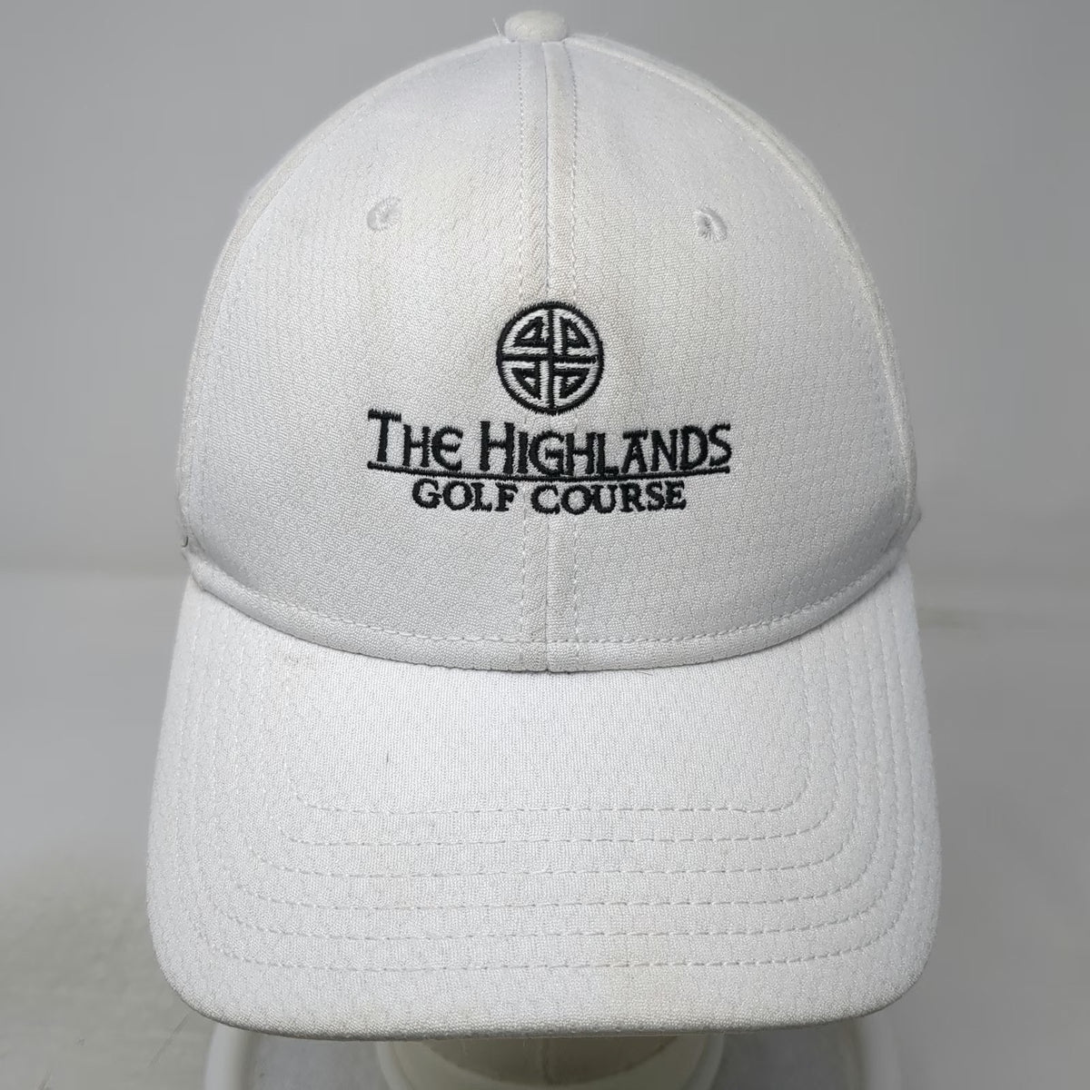 Callaway Baseball Cap White One Size The Highlands Golf Course Strapback Hat