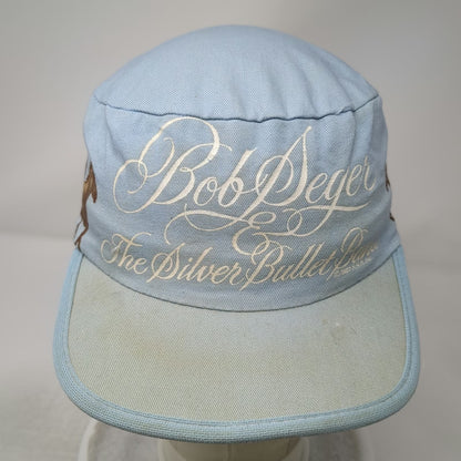 Dorfman Pacific Army Cap Blue One Size Bob Seger Silver Bullet Band Horse Hat