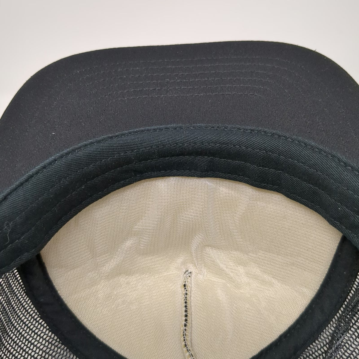 Richardson Trucker Hat Black One Size Send It Ski Town All-Stars Yellow Rope