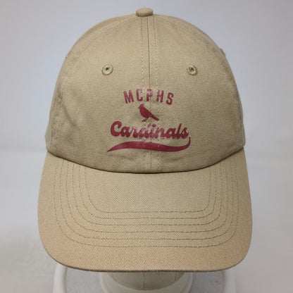 Koozier Baseball Cap Brown One Size MCPHS Cardinals Embroidered Slideback Hat
