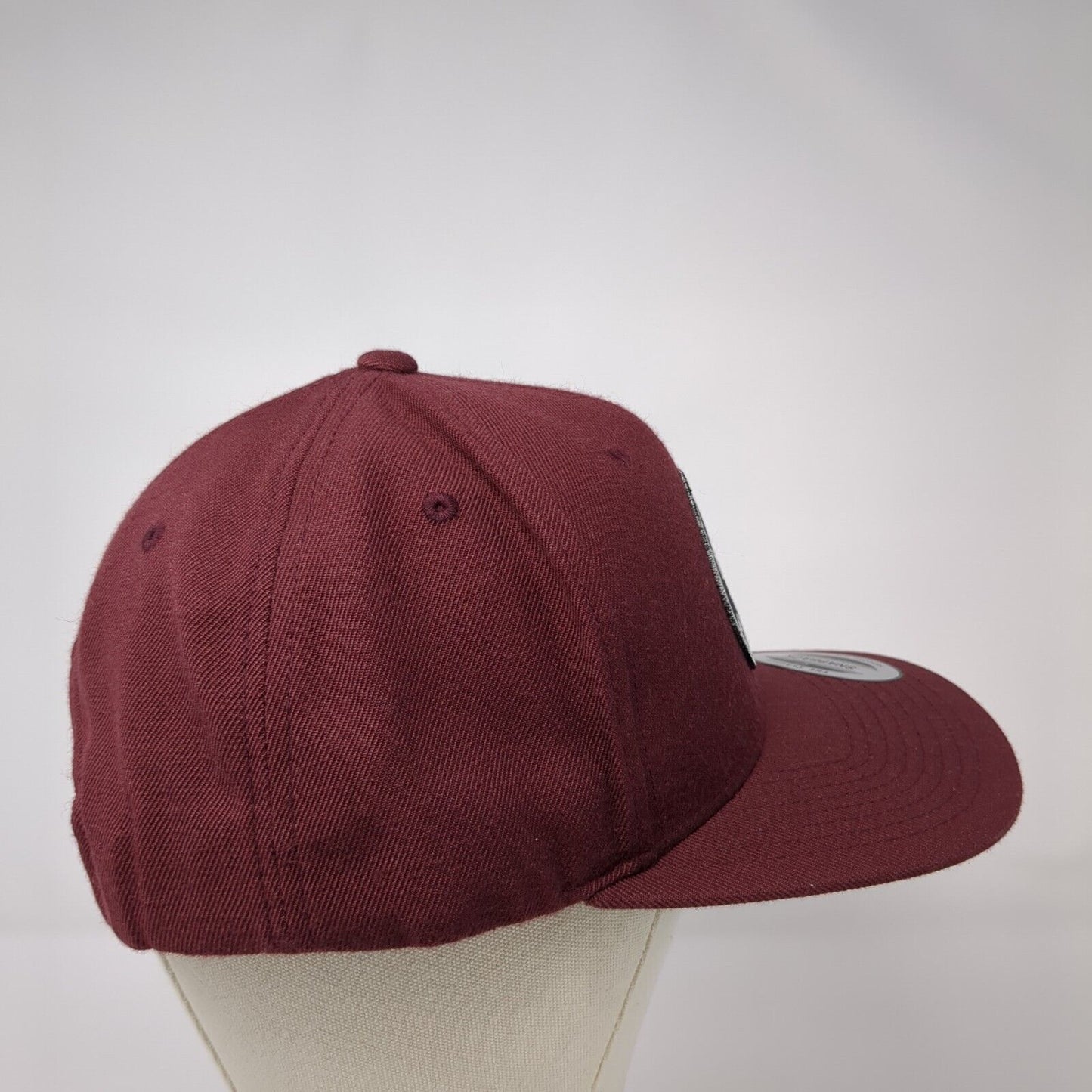 Beyond Vape U District Washington Snapback Hat Red OS Adjustable Classic Yupoong