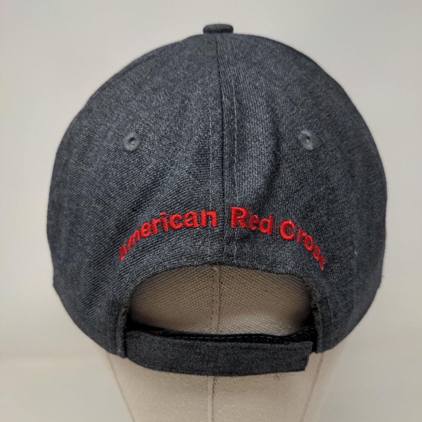 Members For Life American Red Cross Strapback Hat Blue OS Adjustable Embroidered