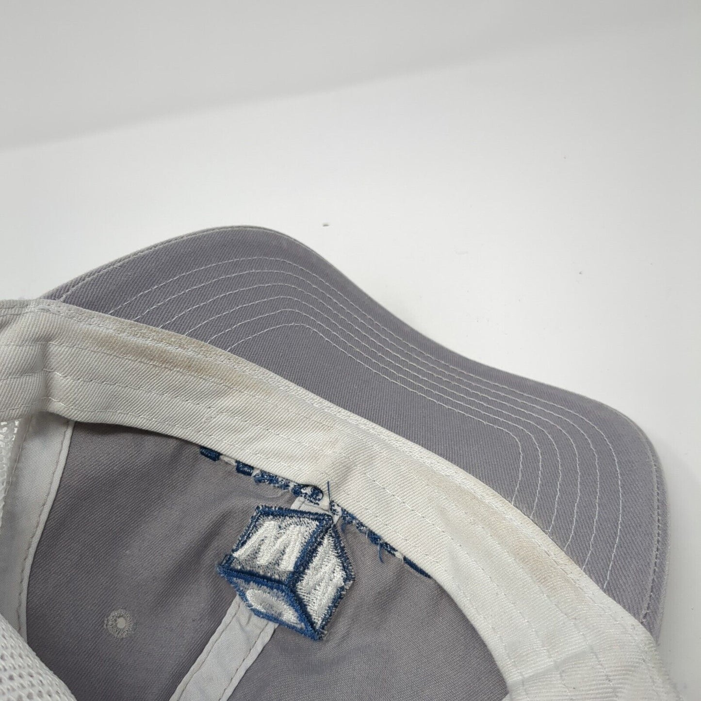 West Coast Metals Logo Snapback Trucker Hat Gray One Size Mesh Back