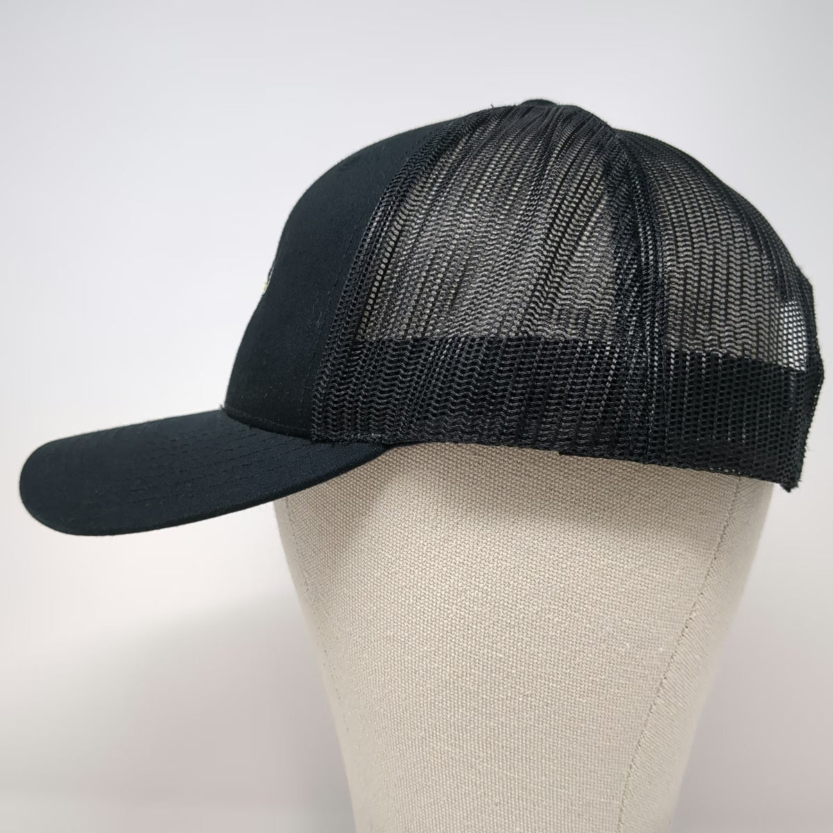 Yupoong Trucker Hat Black One Size Micron Emergency Response Team Mesh Back