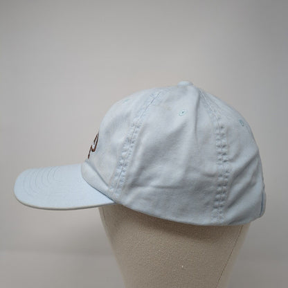 Gap Spell Out Strapback Hat Blue Large/XL Solid Embroidered Adjustable