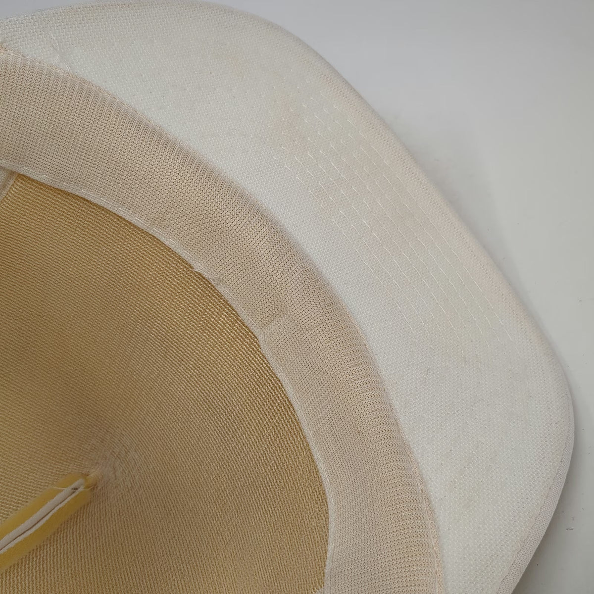 Cap Traffic Trucker Hat White One Size George Foster Signed Mesh Back Snapback