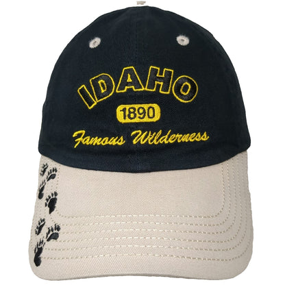 Smith Southwestern Idaho 1890 Bear Paw Baseball Cap Black Beige One Size Hat
