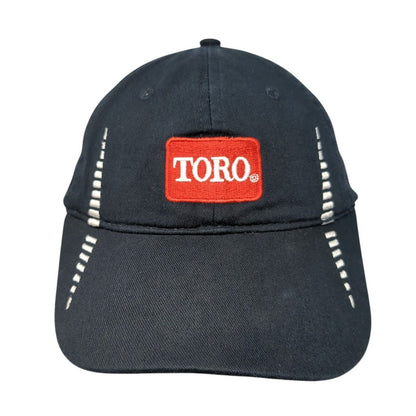 TORO MTI Distributing Slideback Hat Black OS Adjustable Embroidered 6 Panel
