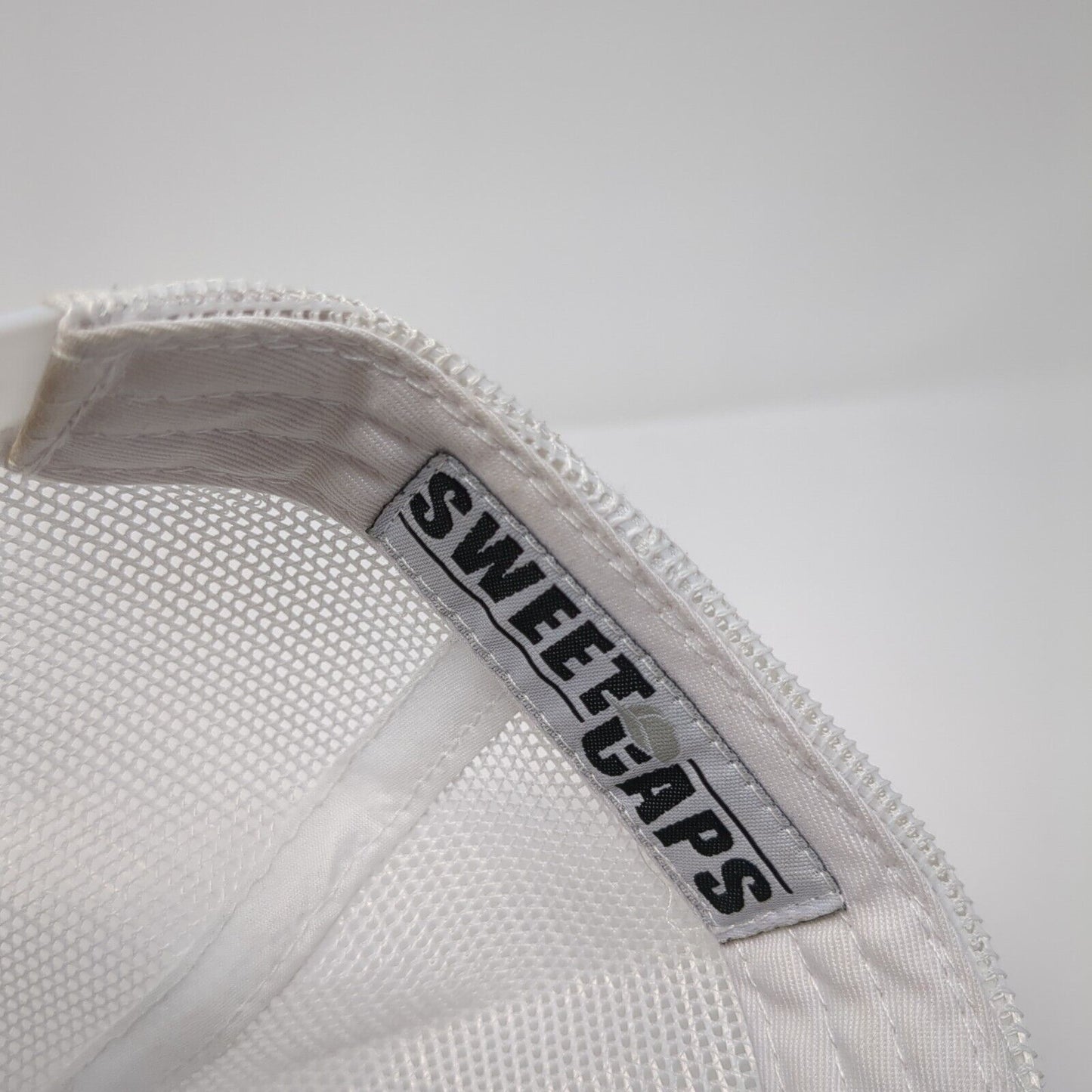 Sweet Caps Snapback Mesh Back Trucker Hat Blue One Size Colorblock Blank