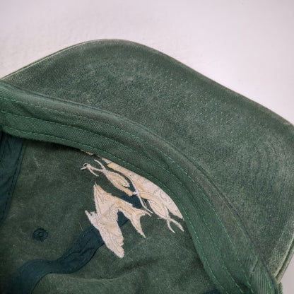 Green Baseball Cap OSFM Catalina Island Fish Embroidery Strapback Hat Fishing