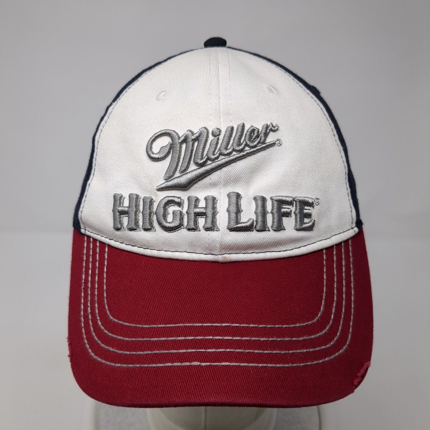 Miller High Life Strapback Hat Multi One Size Colorblock Infinity