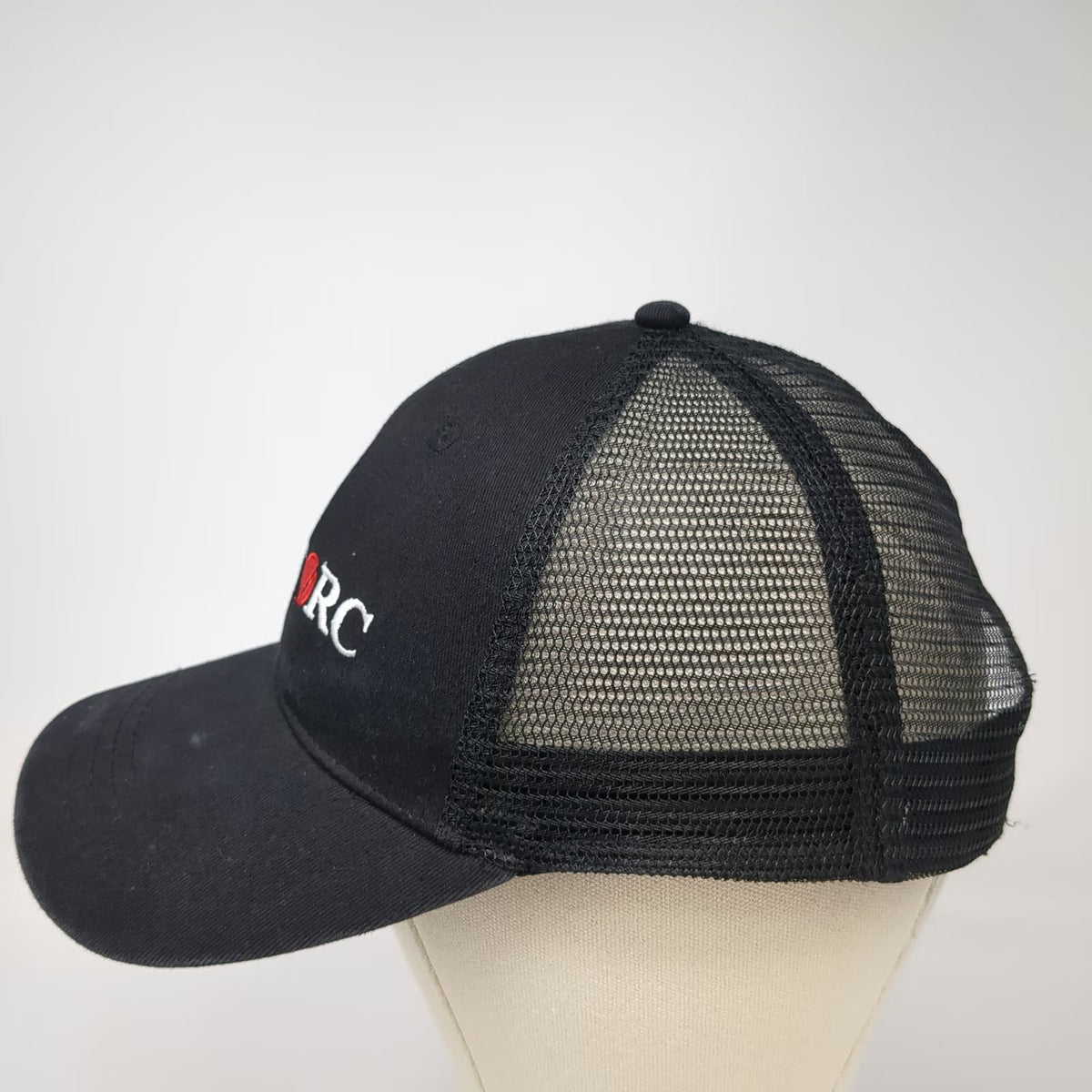 HYTORC Trucker Hat Black One Size Mesh Back Snapback Embroidered Logo Industrial