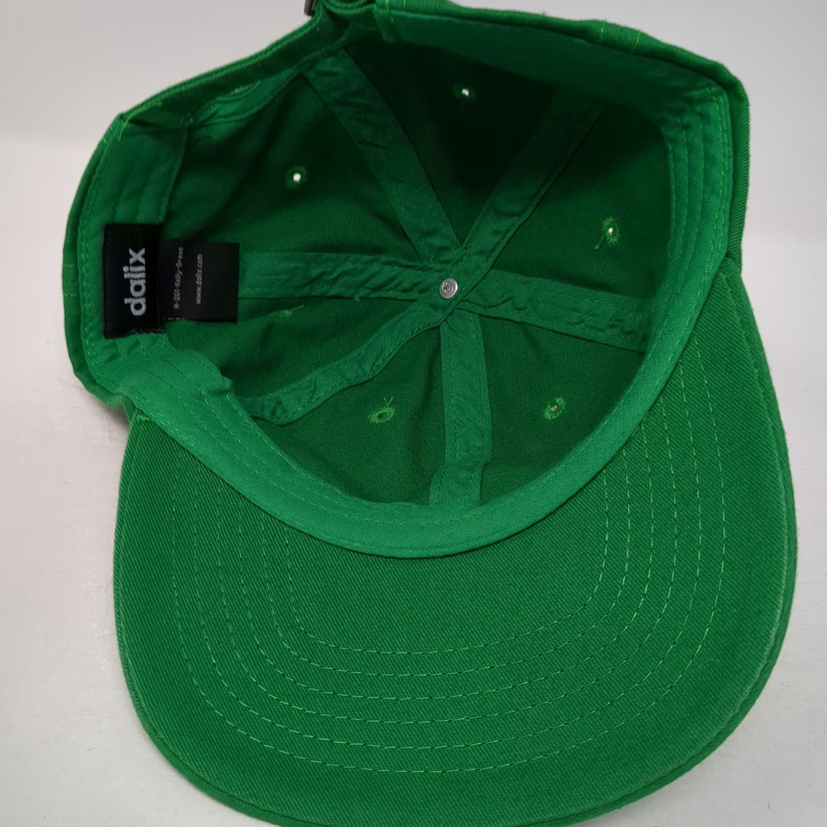 Dalix Baseball Cap Green One Size Slideback Blank Cotton Unstructured Dad Hat