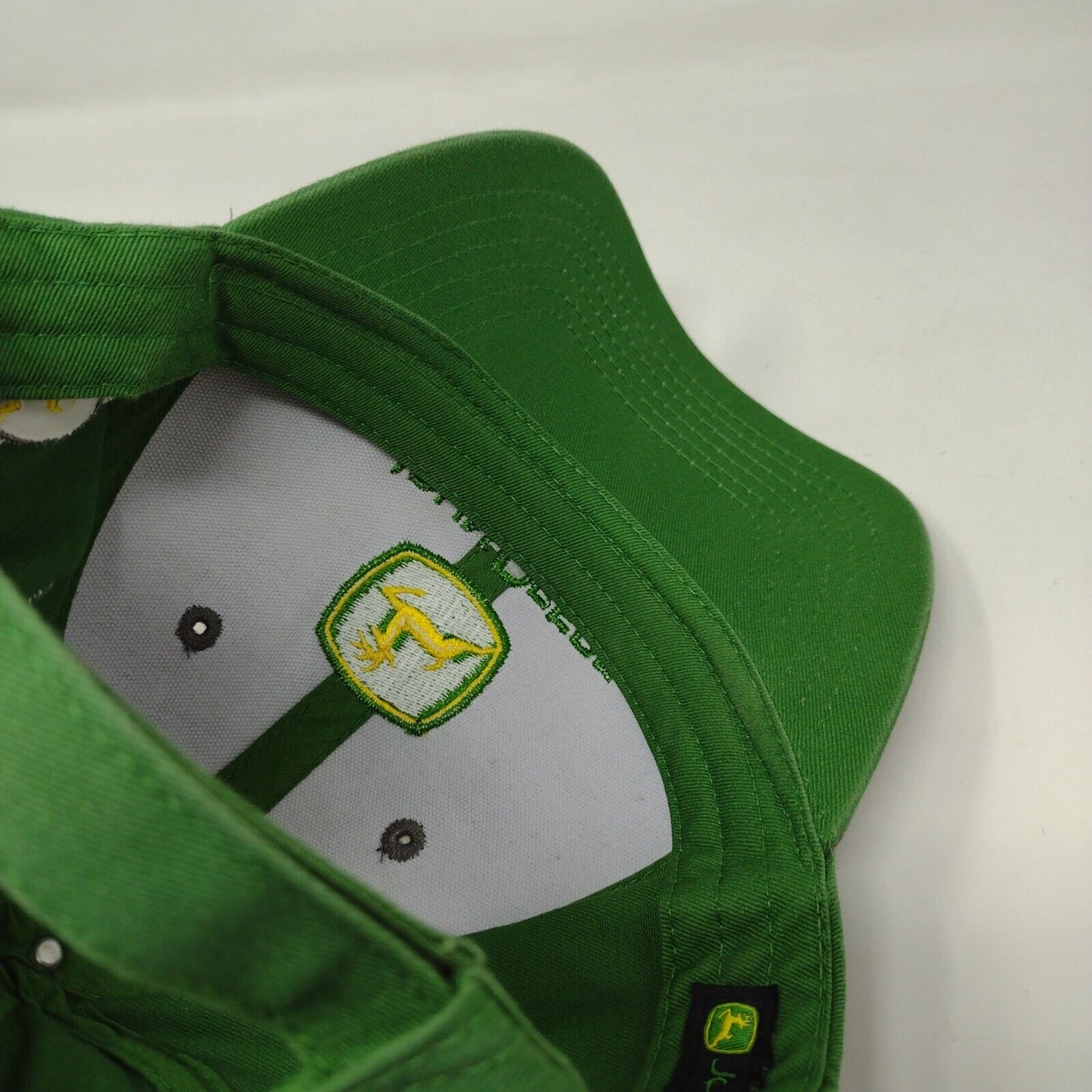 John Deere Strapback Hat Multi OSFA Bingham County Implement Colorblock