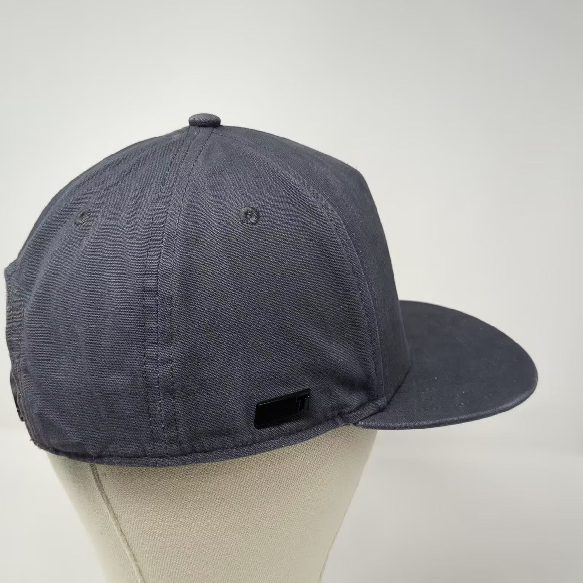 TRUE Linkswear 5 Panel Hat Gray One Size Skeleton Golfer Embroidered Snapback