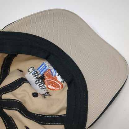 Sportsman Baseball Cap Beige One Size Clay Buster Addict Embroidery Shooting Hat