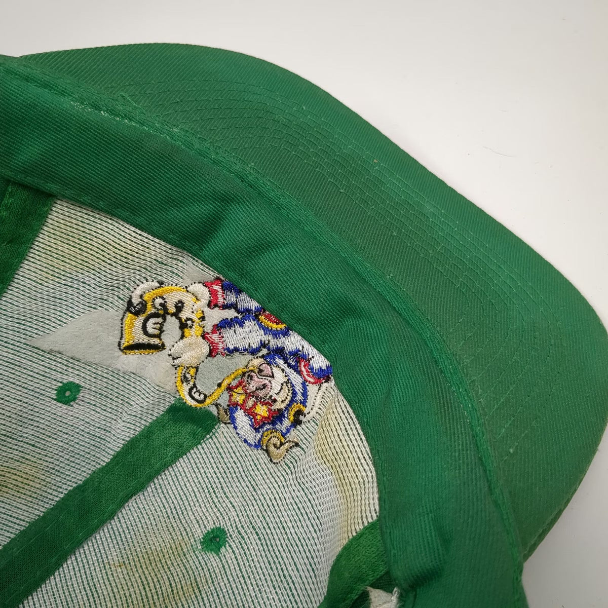 KC Snapback Green One Size 2001 BBQ Battle Pig Saxophone Superhero Mascot Hat