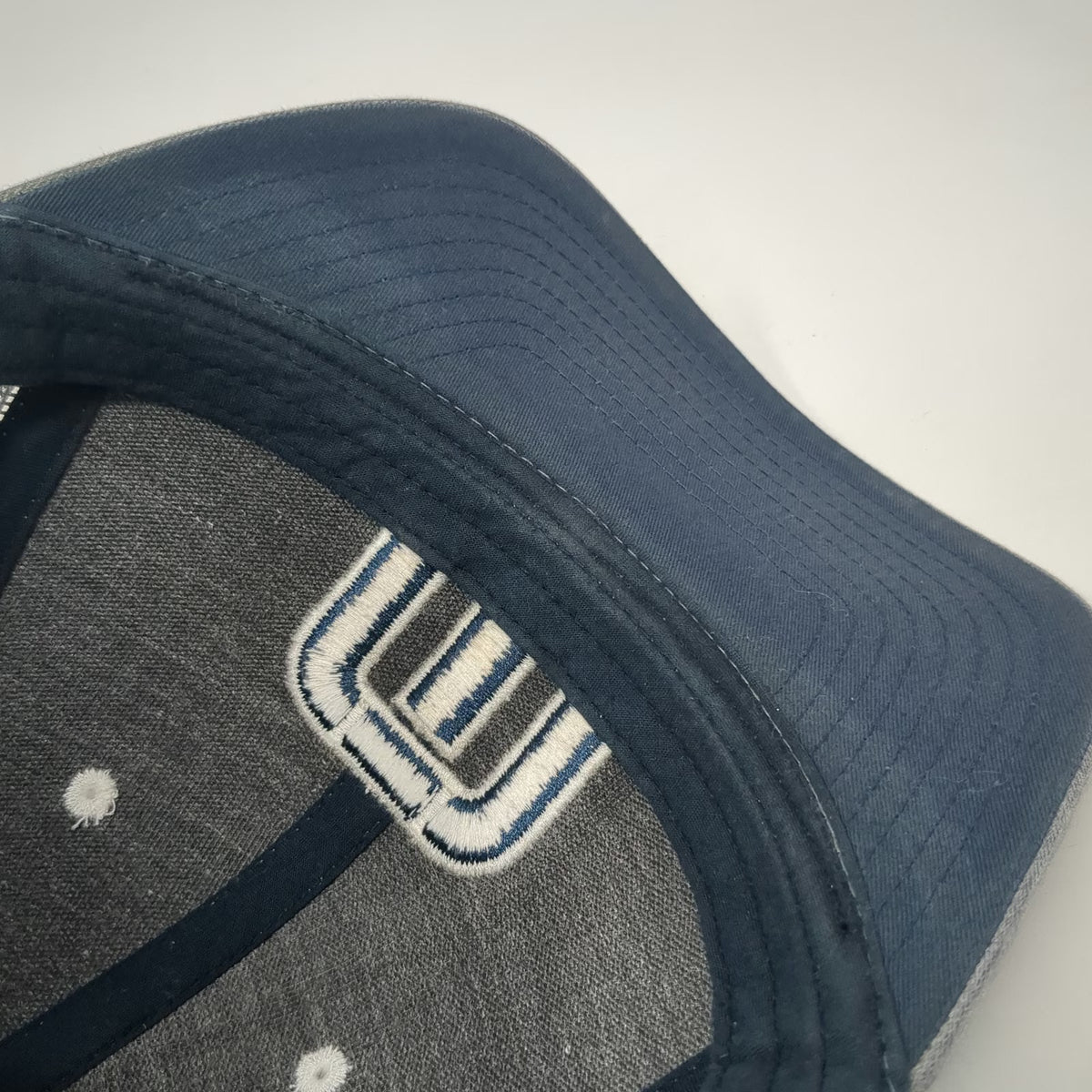 TravisMathew Trucker Hat Gray One Size Mesh Snapback Embroidered Logo Golf