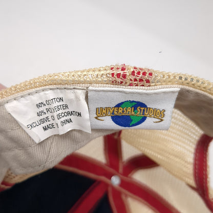 Universal Studios Snapback Trucker Hat Multicolor One Size Adjustable Mesh Back