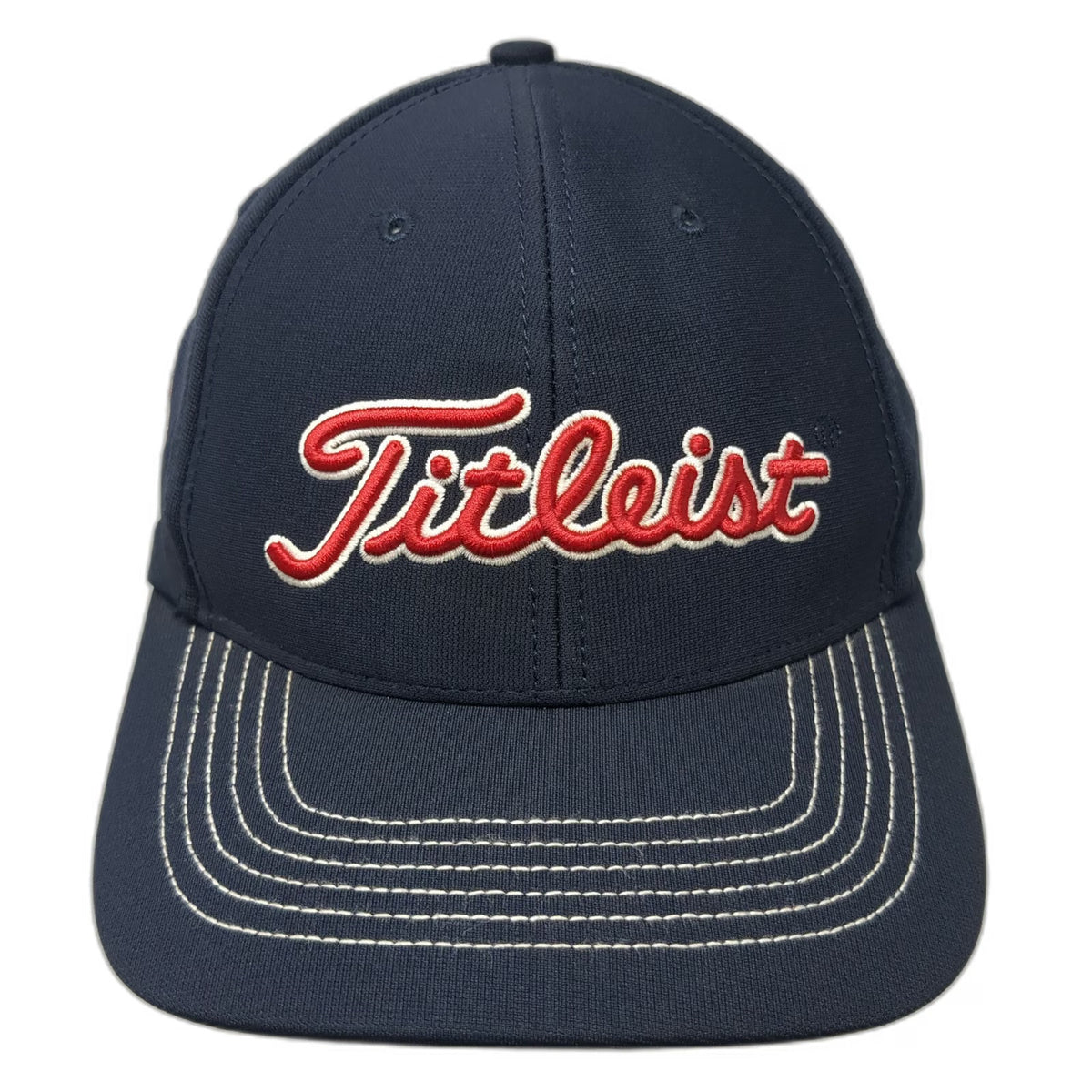 Boston Red Sox MLB Titleist Baseball Cap Blue L Stretch Fit Embroidered Logo Hat
