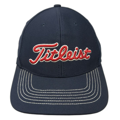 Boston Red Sox MLB Titleist Baseball Cap Blue L Stretch Fit Embroidered Logo Hat
