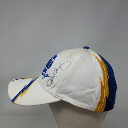 NAPA Racing Hat Michael Waltrip Embroidered Flames Autographed Chase NASCAR OSFM