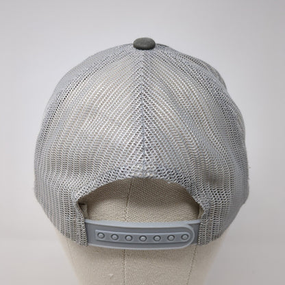 Dolores River Brewery Snapback Trucker Hat Gray One Size Mesh Back