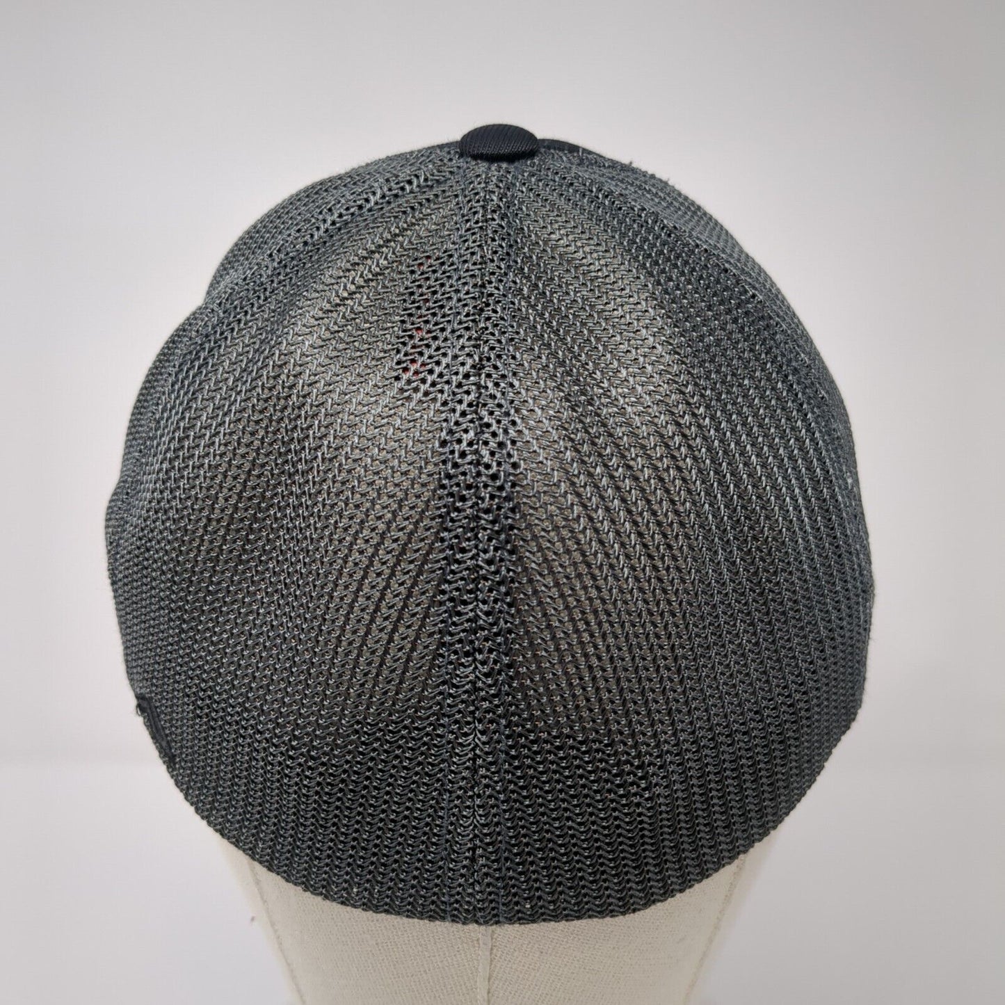 Cascade Enterprises Trucker Hat Gray 7 3/8-8 Mesh Back Flexfit Pacific Headwear