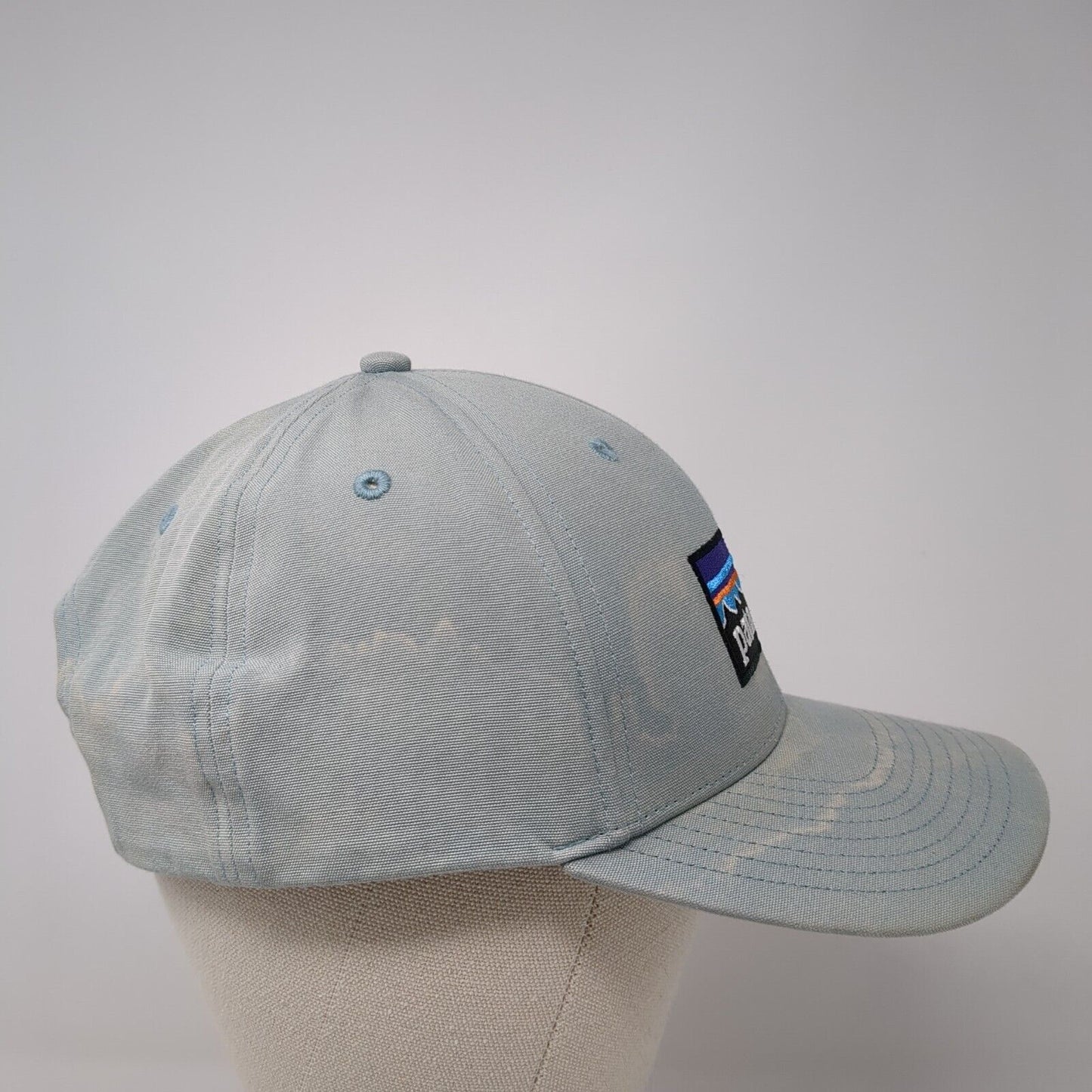Patagonia Mountain Snapback Hat Blue One Size Adjustable Embroidered
