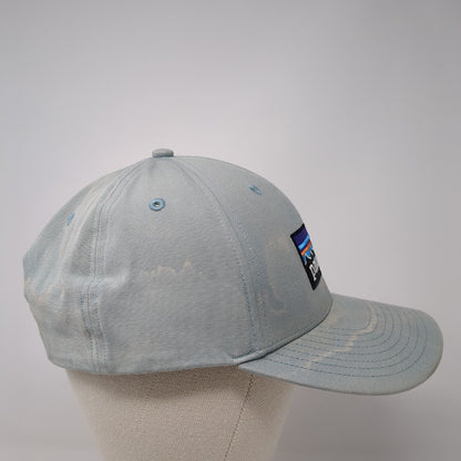 Patagonia Mountain Snapback Hat Blue One Size Adjustable Embroidered