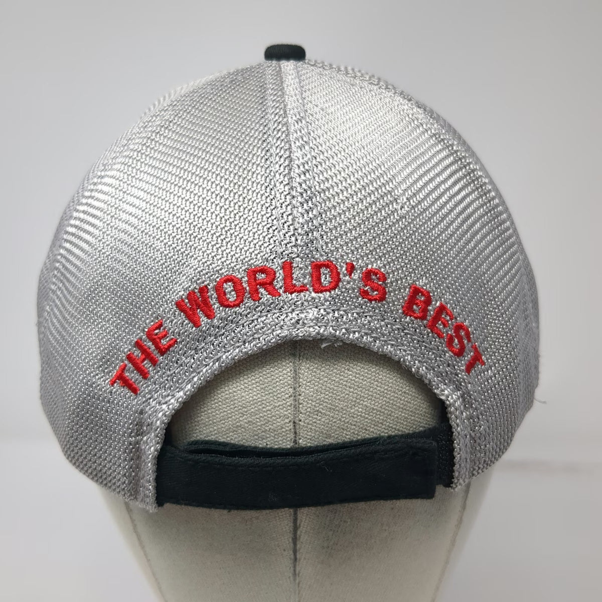 Kenworth Baseball Cap Black Silver One Size Strapback The Worlds Best Mesh Hat